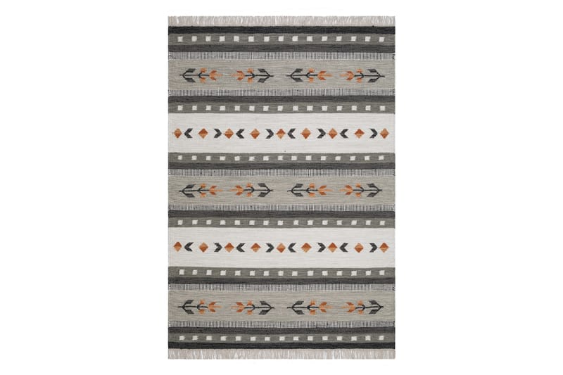 Fagersta Ullteppe 160x230 cm Rektangulært - Grå - Tekstiler - Tepper & Matter - Moderne tepper - Ullteppe