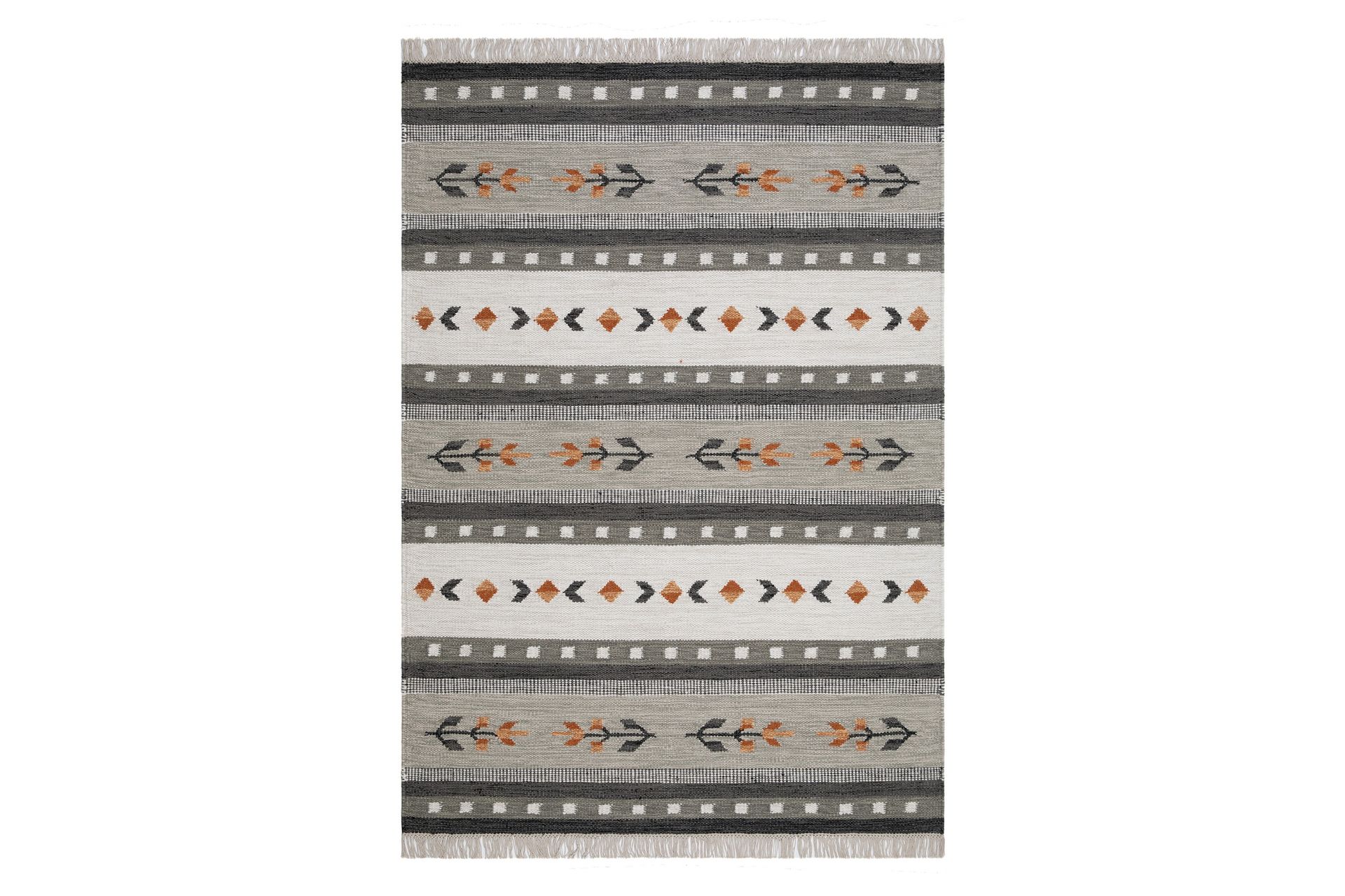 Fagersta Ullteppe 200x300 cm Rektangulært - Grå - Tekstiler - Tepper & Matter - Moderne tepper - Ullteppe
