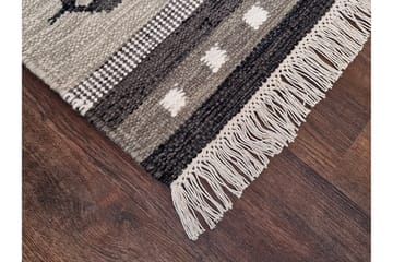Fagersta Ullteppe 200x300 cm Rektangulært - Grå - Tekstiler - Tepper & Matter - Moderne tepper - Ullteppe