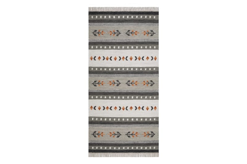 Fagersta Ullteppe 80x200 cm Avlangt - Grå - Tekstiler - Tepper & Matter - Moderne tepper - Ullteppe