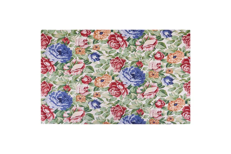 Farwan Bomullsteppe 140x200 cm, Grønn