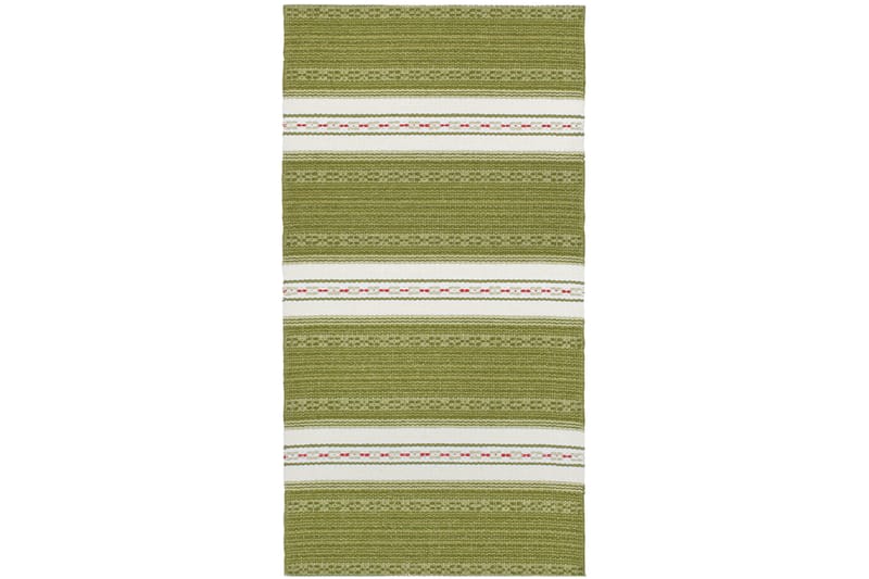 Astor Filleteppe 70x40 cm Olivengrønn - Horredsmattan - Tekstiler - Tepper & Matter - Moderne tepper - Fillerye