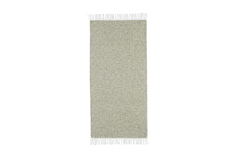 Goose Bomullsmatte 170x250 cm Grønn - Horredsmattan - Tekstiler - Tepper & Matter - Moderne tepper - Bomullstepper