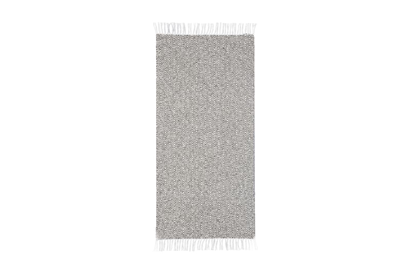 Goose Matte Miks 70x200 PVC/Bomull/Polyester Grafitt - Horredsmattan - Tekstiler - Tepper & Matter - Moderne tepper - Bomullstepper