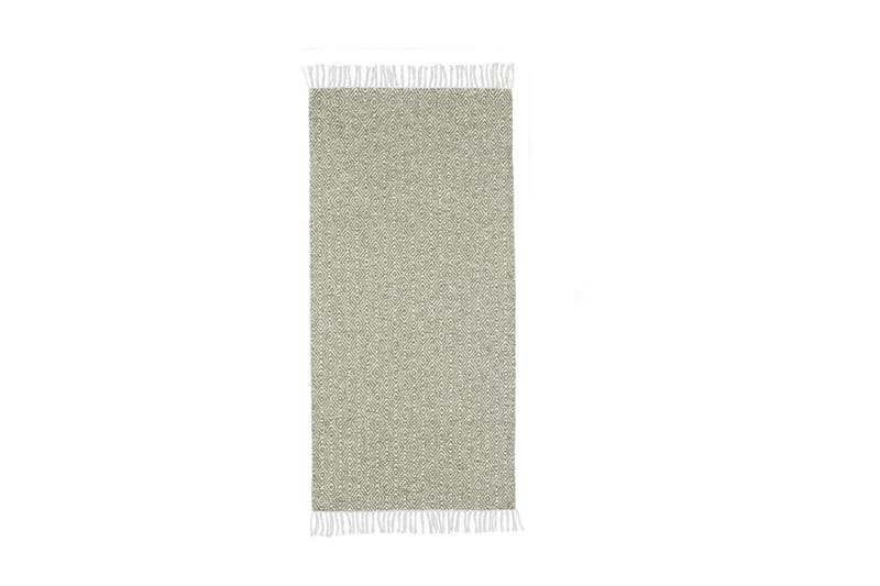 Goose Matte Miks 70x250 PVC/Bomull/Polyester Grønn - Horredsmattan - Tekstiler - Tepper & Matter - Moderne tepper - Bomullstepper