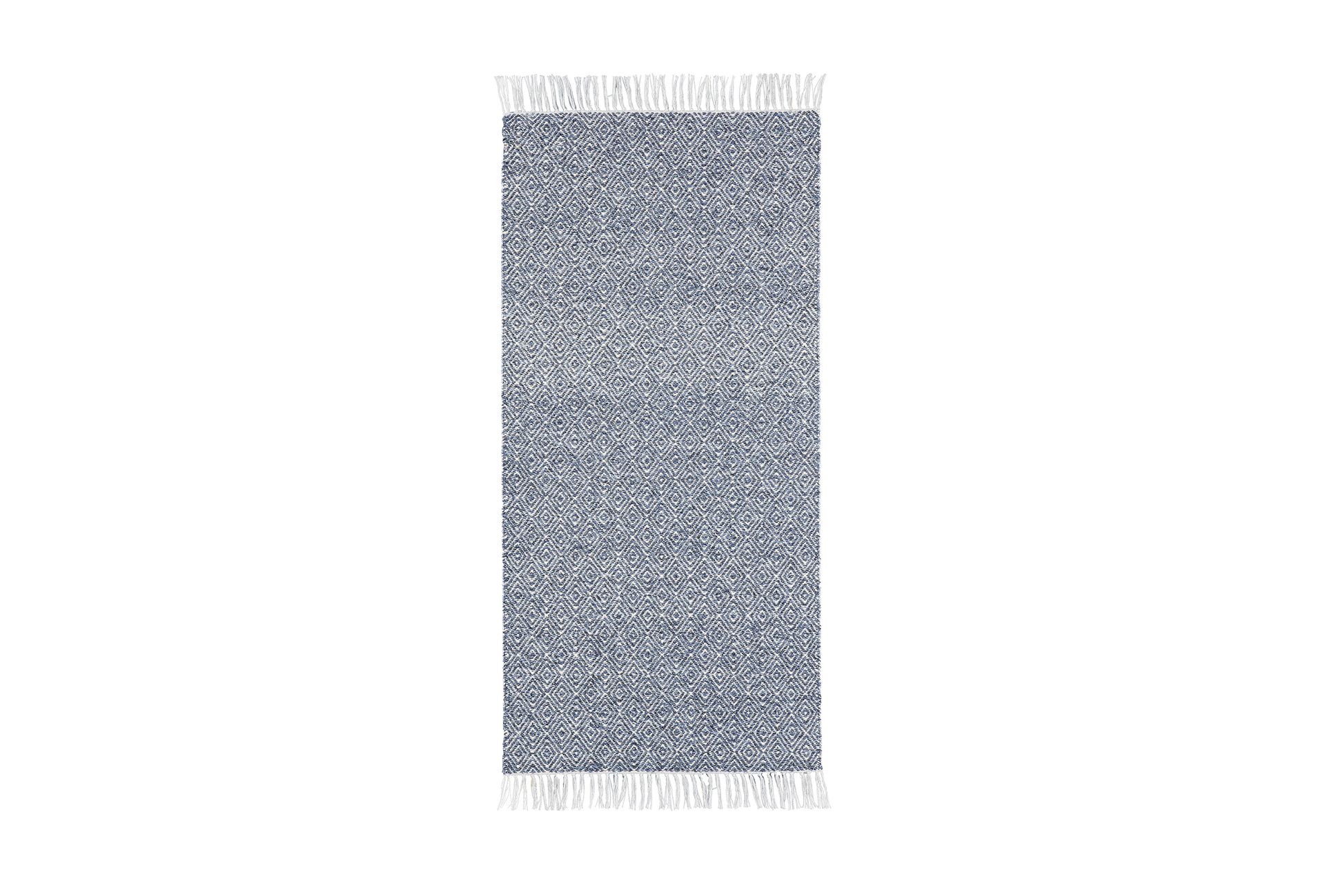 Goose Matte Miks 70x50 PVC/Bomull/Polyester Blå - Horredsmattan - Tekstiler - Tepper & Matter - Moderne tepper - Fillerye