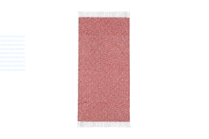 Goose Matte Miks 70x50 PVC/Bomull/Polyester Rød - Horredsmattan - Tekstiler - Tepper & Matter - Moderne tepper - Fillerye