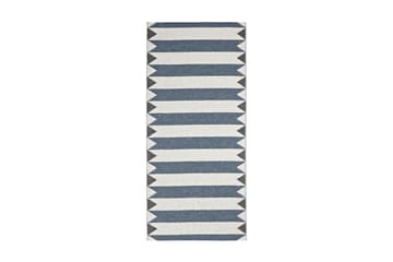 Peak Plastmatte 150x150 Vendbar PVC Blå