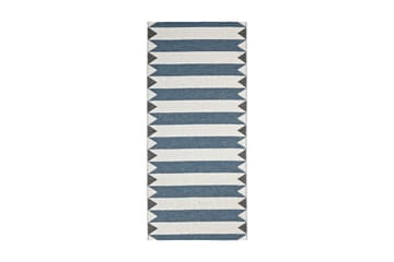 Peak Plastmatte 70x50 Vendbar PVC Blå