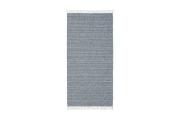 Svea Matte Miks 150x220 PVC/Bomull/Polyester Blå