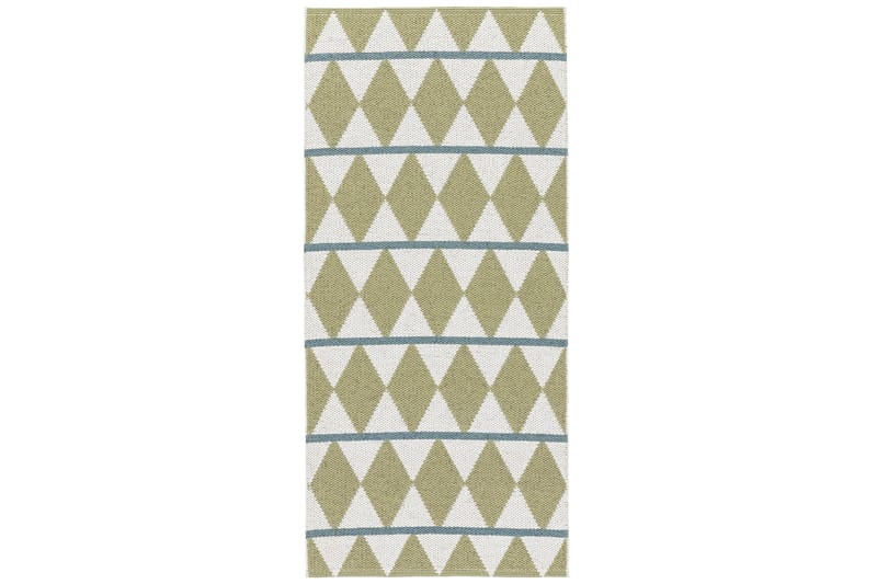 Zigge Fillematte 70x450 cm Olivengrønn - Horredsmattan - Tekstiler - Tepper & Matter - Moderne tepper - Fillerye