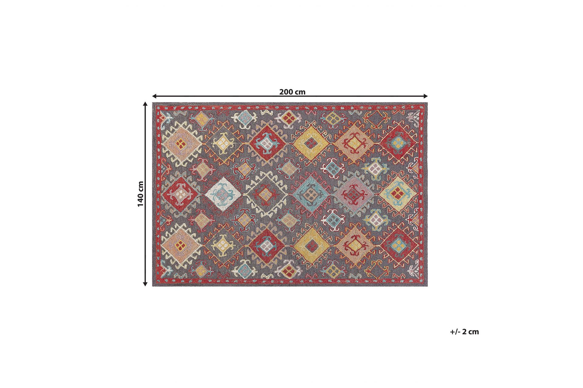 Finike Ullteppe 140x200 cm - Beige - Tekstiler - Tepper & Matter - Moderne tepper - Ullteppe