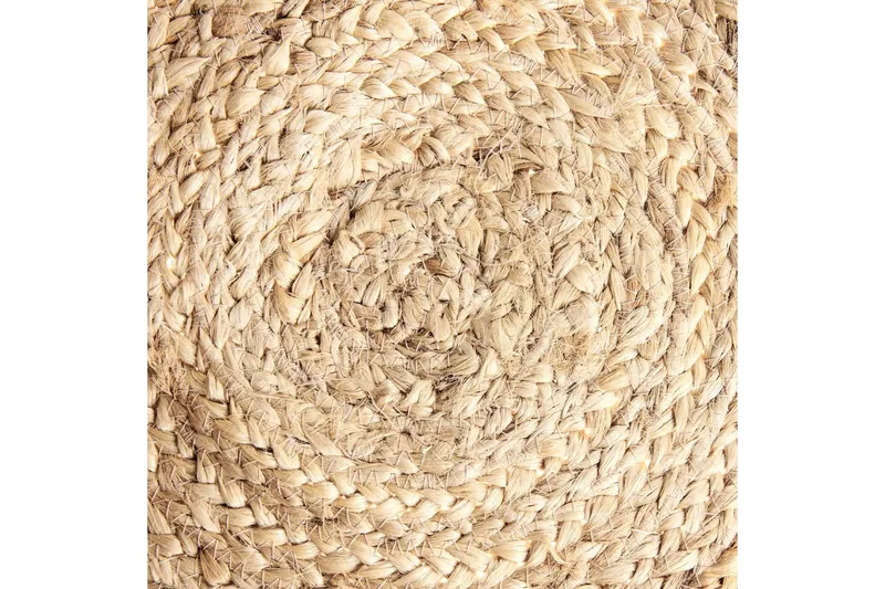 Flatvevd Marts - Beige, Blå, 200x200 cm - Tekstiler - Tepper & Matter - Moderne tepper - Sisaltepper