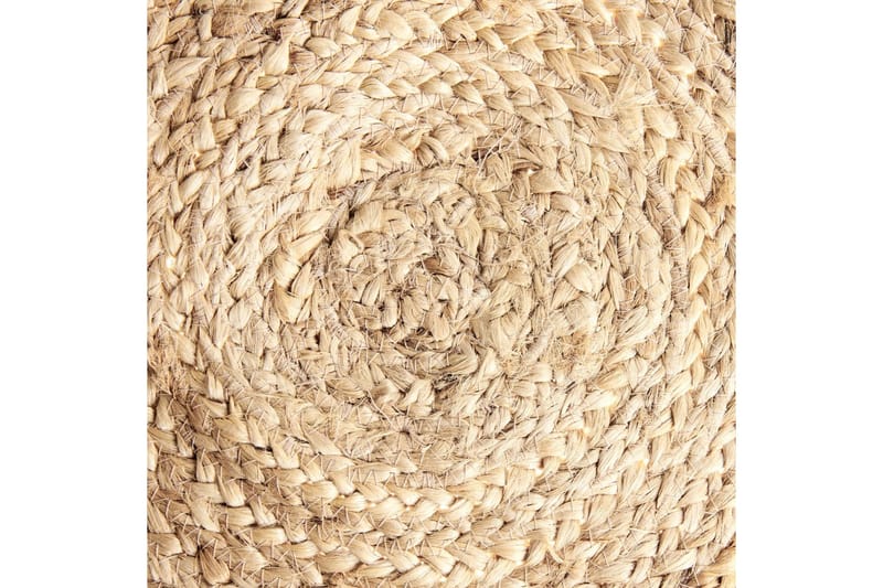 Flatvevd Marts - Beige, Rød, 140x140 cm - Tekstiler - Tepper & Matter - Moderne tepper - Sisaltepper