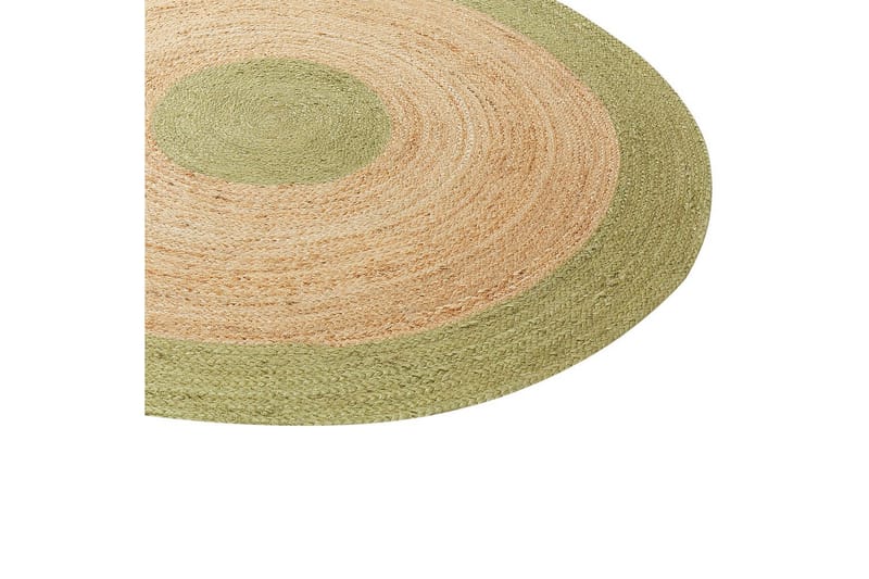 Flatvevet Yayalar - Beige, Grønn - Tekstiler - Tepper & Matter - Moderne tepper - Sisaltepper
