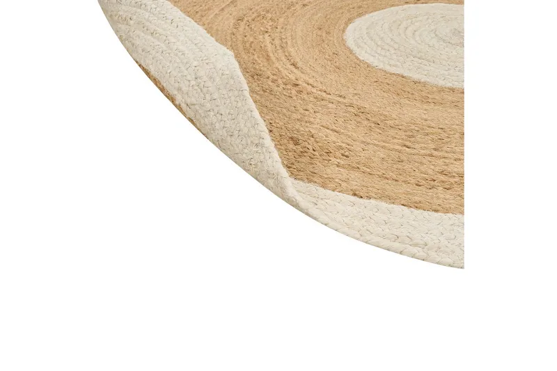 Flatvevet Yayalar - Beige, hvit - Tekstiler - Tepper & Matter - Moderne tepper - Sisaltepper