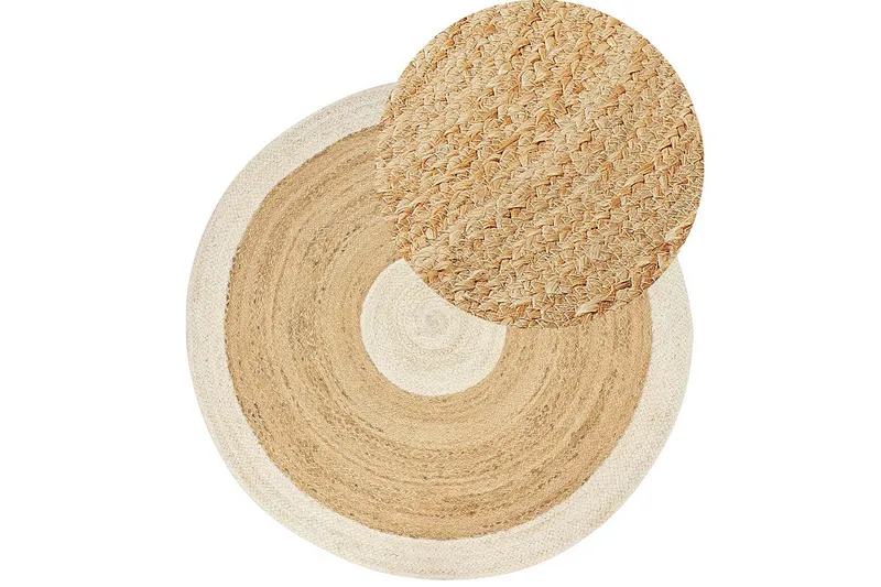 Flatvevet Yayalar - Beige, hvit - Tekstiler - Tepper & Matter - Moderne tepper - Sisaltepper