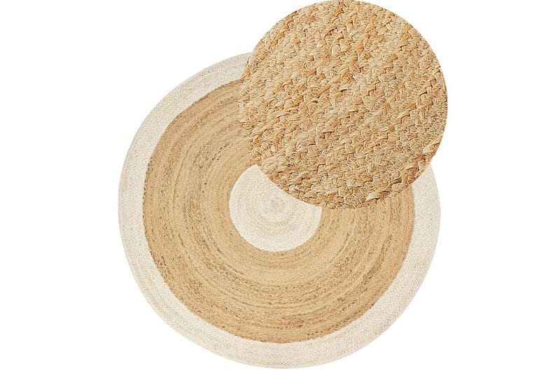 Flatvevet Yayalar - Beige, hvit - Tekstiler - Tepper & Matter - Moderne tepper - Sisaltepper