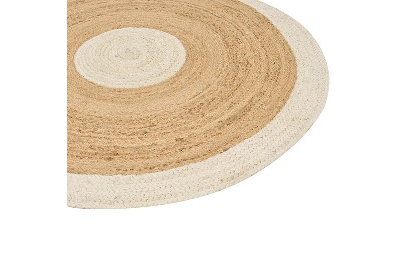 Flatvevet Yayalar - Beige, hvit - Tekstiler - Tepper & Matter - Moderne tepper - Sisaltepper