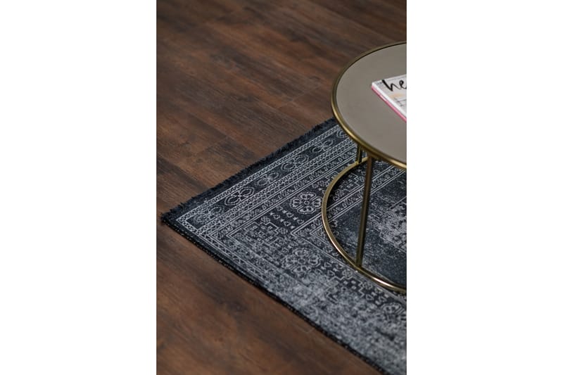 Adana Boccara Wiltonmatte 200x290 cm - Svart - Tekstiler - Tepper & Matter - Moderne tepper - Friezematter