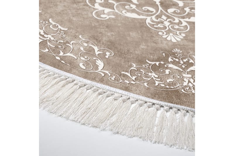 Alanur Home Matte 100x100 cm - Beige - Tekstiler - Tepper & Matter - Moderne tepper - Friezematter