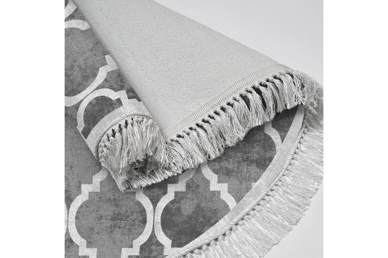 Alanur Home Matte 100x100 cm - Grå - Tekstiler - Tepper & Matter - Moderne tepper - Friezematter