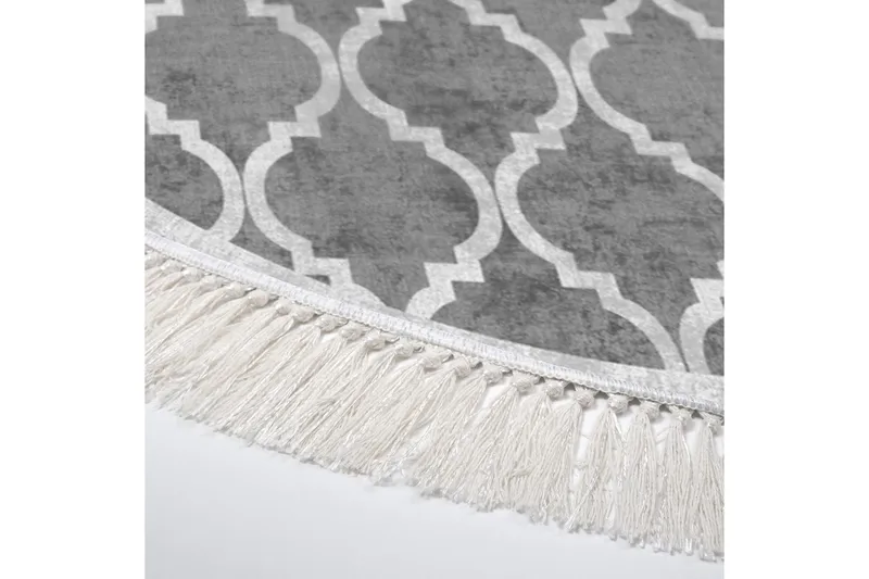 Alanur Home Matte 100x100 cm - Grå - Tekstiler - Tepper & Matter - Moderne tepper - Friezematter