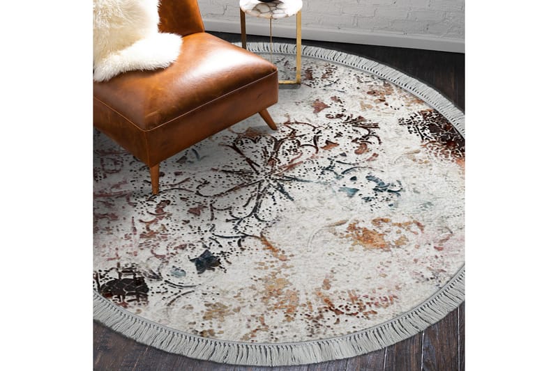 Alanur Home Matte 100x100 cm - Multifarget - Tekstiler - Tepper & Matter - Moderne tepper - Friezematter