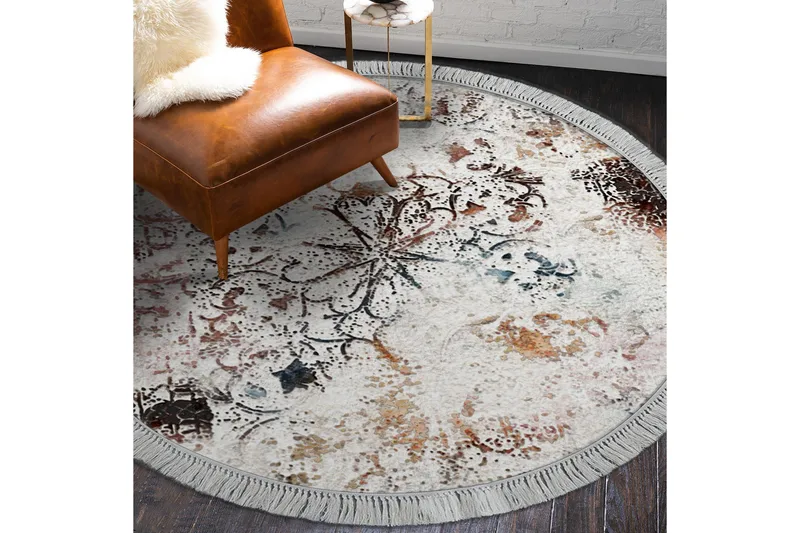 Alanur Home Matte 100x100 cm - Multifarget - Tekstiler - Tepper & Matter - Moderne tepper - Friezematter