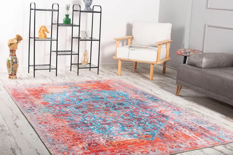 Artloop Matte 140x190 cm - Multifarget - Tekstiler - Tepper & Matter - Moderne tepper - Friezematter