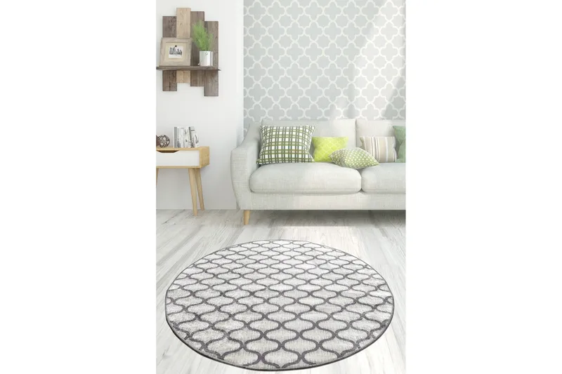 Chilai Tæppe 100 cm Rund, undefined