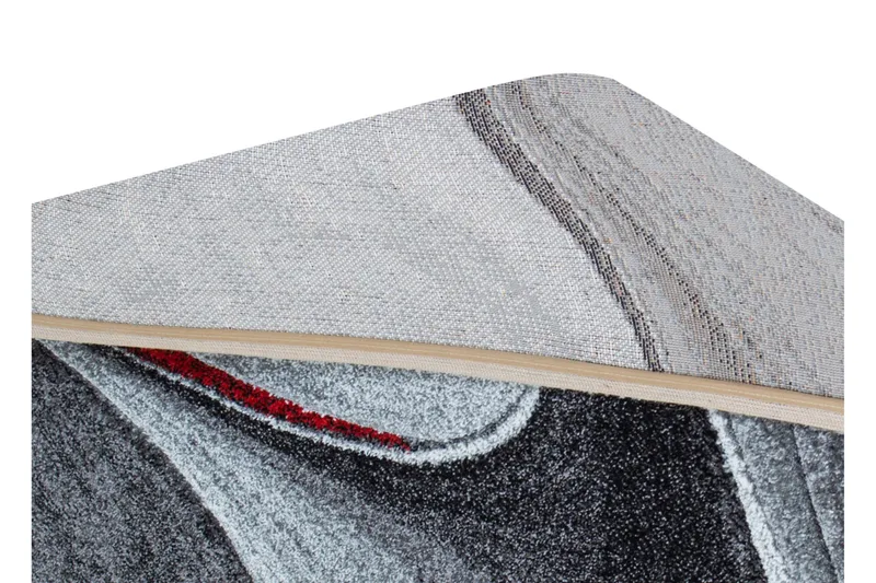 Contreras Brilliance Matte 160x230 - Rød - Tekstiler - Tepper & Matter - Moderne tepper - Friezematter