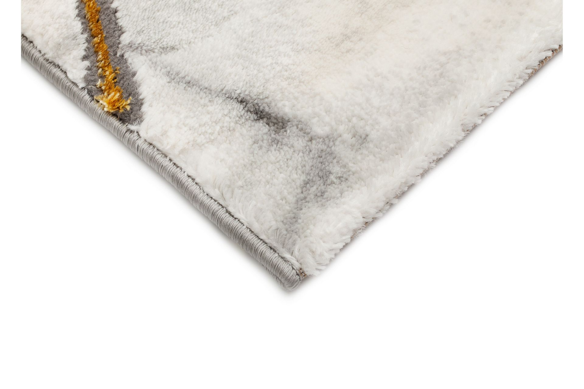Diamond Romb Matte 133x190 cm - Gull - Tekstiler - Tepper & Matter - Moderne tepper - Friezematter