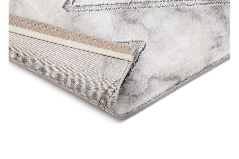 Diamond Romb Matte 160x230 cm - Sølv - Tekstiler - Tepper & Matter - Moderne tepper - Friezematter
