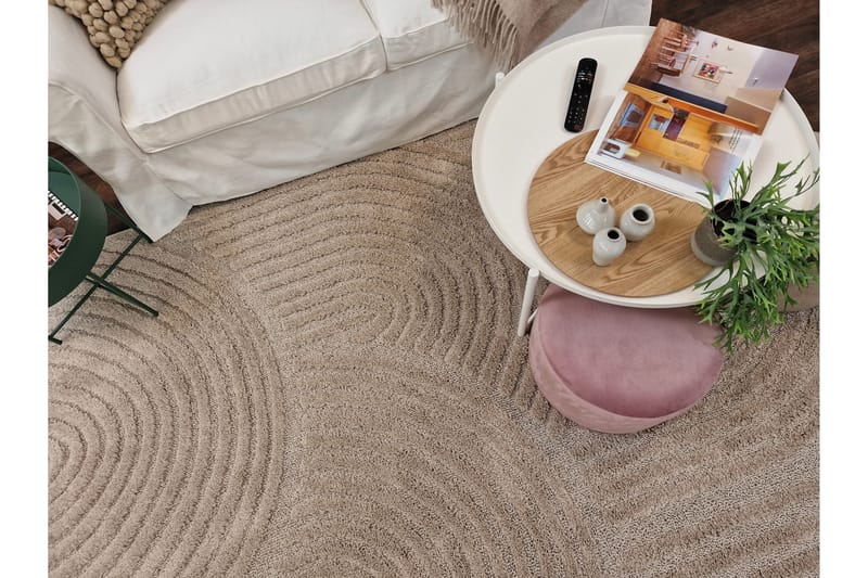 Doriane Zen Wiltonteppe 280x380 cm - Linbeige - Tekstiler - Tepper & Matter - Moderne tepper - Friezematter