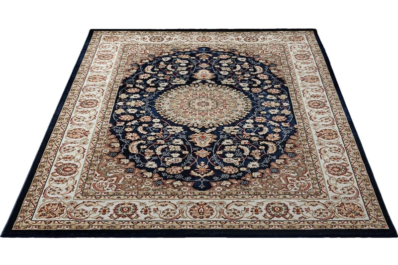 Dubai Medallion Wiltonmatte 120x170 cm - Blå - Tekstiler - Tepper & Matter - Moderne tepper - Wiltontepper