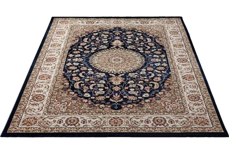 Dubai Medallion Wiltonmatte 160x230 cm - Blå - Tekstiler - Tepper & Matter - Moderne tepper - Friezematter