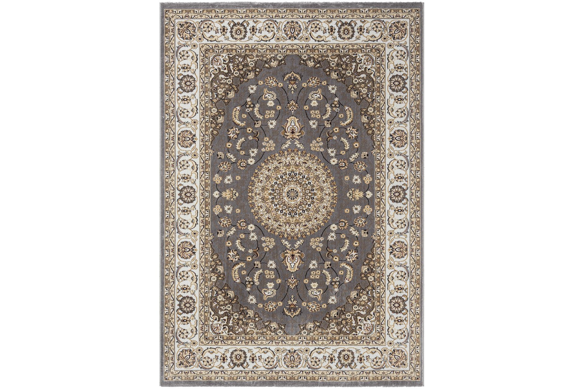 Dubai Medallion Wiltonmatte 160x230 cm - Grå - Tekstiler - Tepper & Matter - Moderne tepper - Friezematter