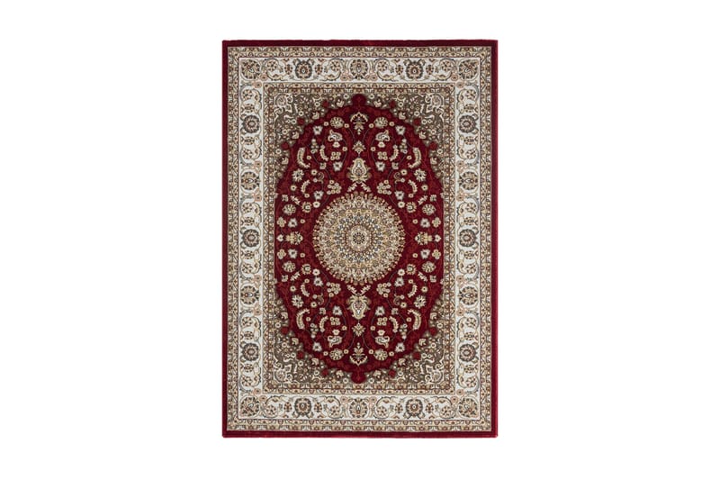 Dubai Medallion Wiltonmatte 160x230 cm - Rød - Tekstiler - Tepper & Matter - Moderne tepper - Friezematter