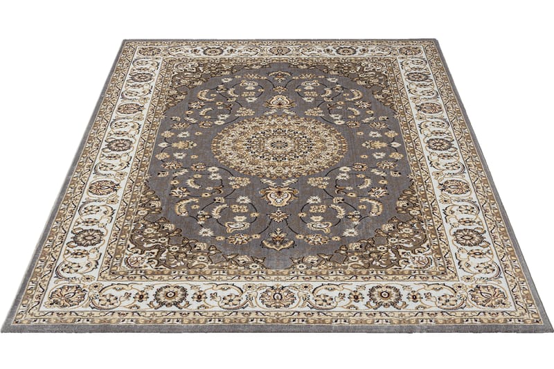 Dubai Medallion Wiltonmatte 280x380 cm - Grå - Tekstiler - Tepper & Matter - Moderne tepper - Friezematter