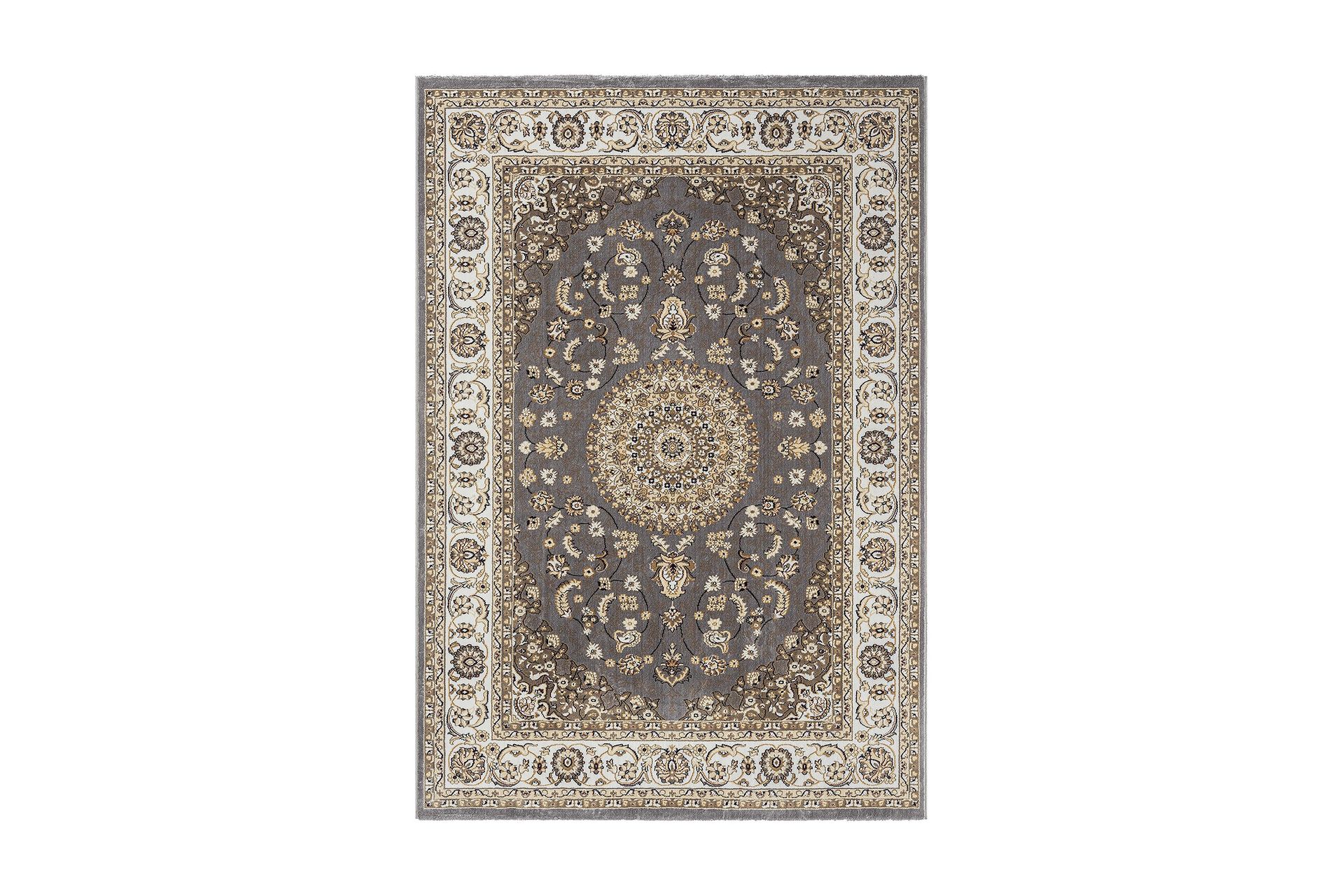 Dubai Medallion Wiltonmatte 80x200 cm - Grå