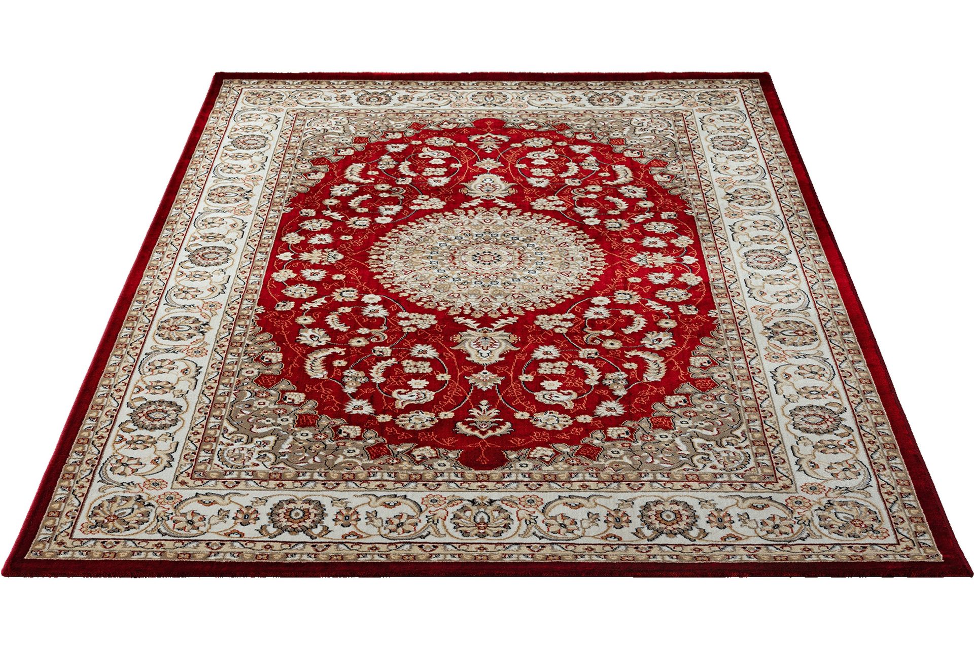 Dubai Medallion Wiltonmatte 80x300 cm - Rød - Tekstiler - Tepper & Matter - Moderne tepper - Friezematter
