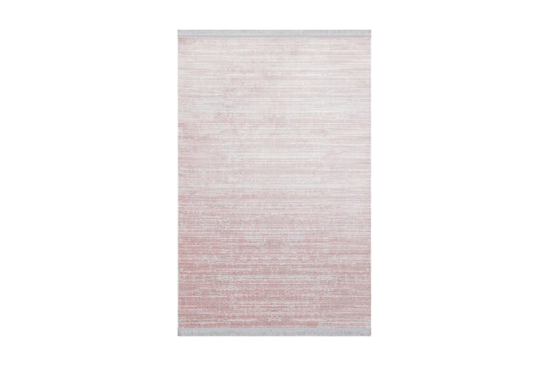 Eko Hali Matte 160x230 cm, Rosa/Hvit