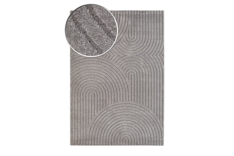 Genova Zen Wiltonmatte 160x230 cm - Grå - Tekstiler - Tepper & Matter - Moderne tepper - Friezematter