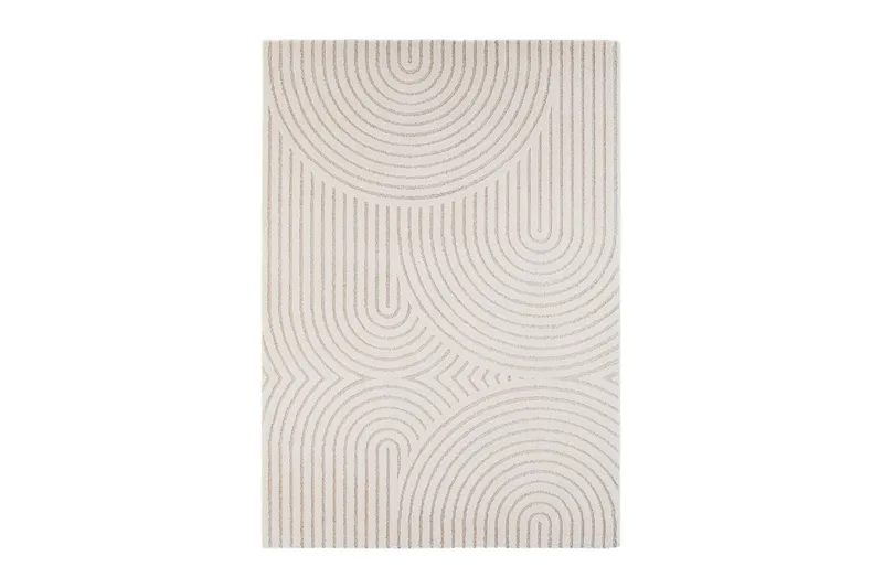 Genova Zen Wiltonmatte 160x230 cm - Hvit - Tekstiler - Tepper & Matter - Moderne tepper - Friezematter