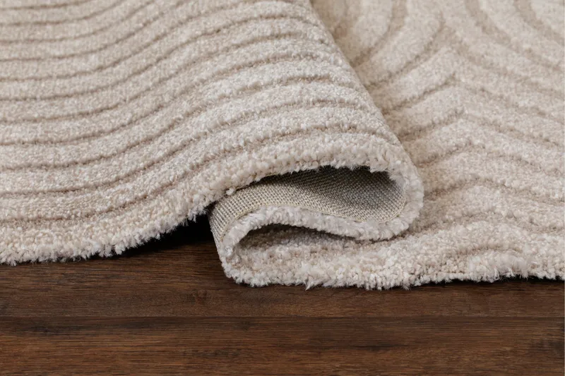 Genova Zen Wiltonmatte 160x230 cm Rektangulær - Lin - Tekstiler - Tepper & Matter - Moderne tepper - Friezematter