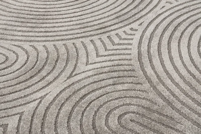 Genova Zen Wiltonmatte 240x340 cm - Grå - Tekstiler - Tepper & Matter - Moderne tepper - Friezematter