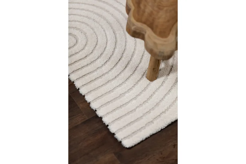 Genova Zen Wiltonmatte 240x340 cm - Hvit - Tekstiler - Tepper & Matter - Moderne tepper - Friezematter