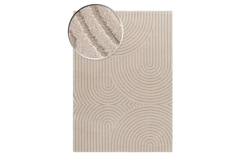 Genova Zen Wiltonteppe 200x290 cm Rektangulær - Lin - Tekstiler - Tepper & Matter - Moderne tepper - Friezematter