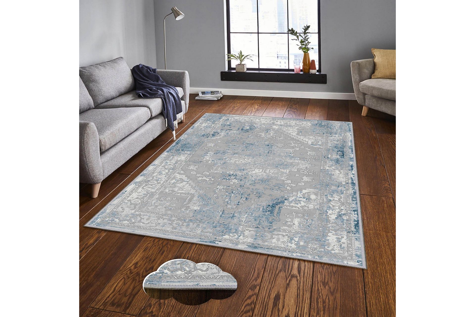 Homefesto 7 Matte 120x180 cm - Multifarget - Tekstiler - Tepper & Matter - Moderne tepper - Friezematter